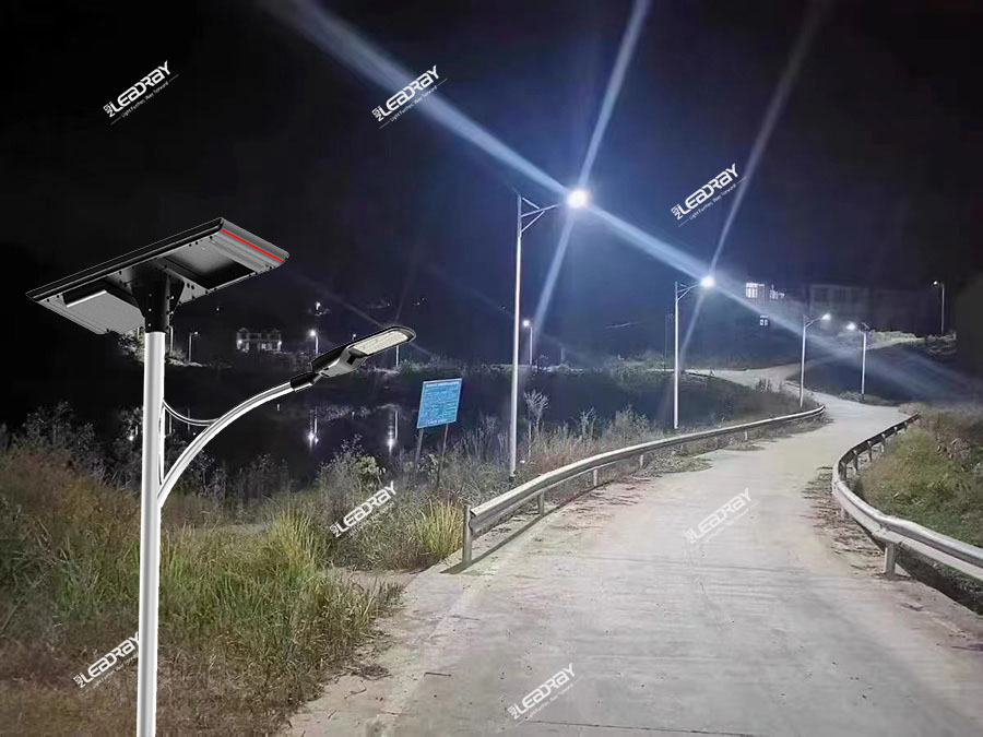  maintenance and replacement of components for semi integrated solar street lights