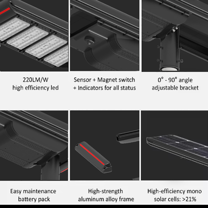 Outdoor All In One Solar Street Light