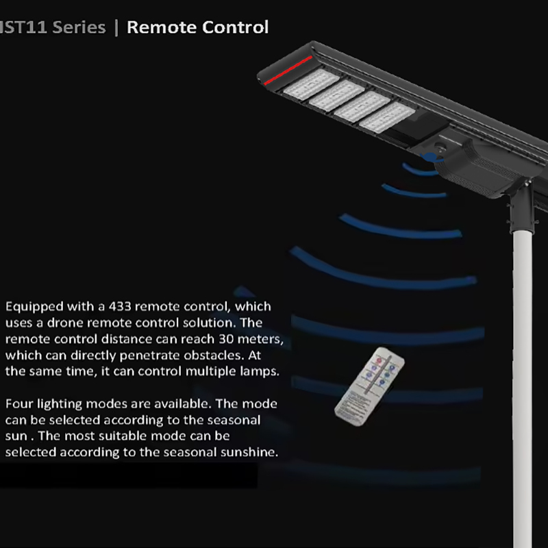 Integrated Large Engineering Smart LED Solar Street Light