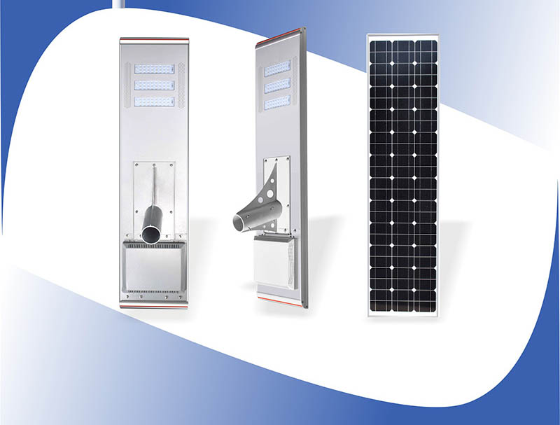 integrated large solar street lamp