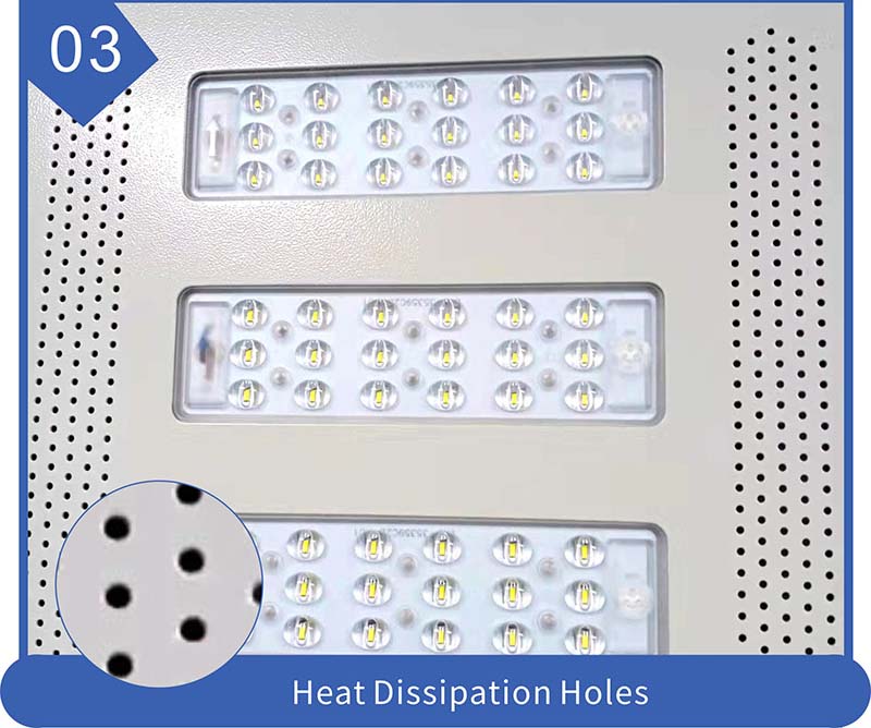 integrated large solar street lamp