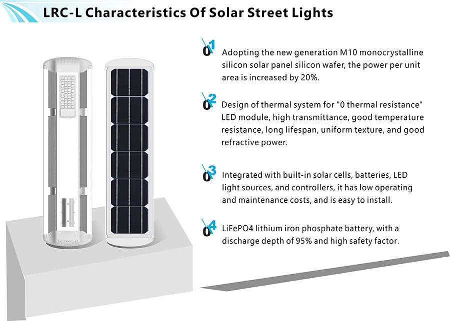 solar street lights outdoor