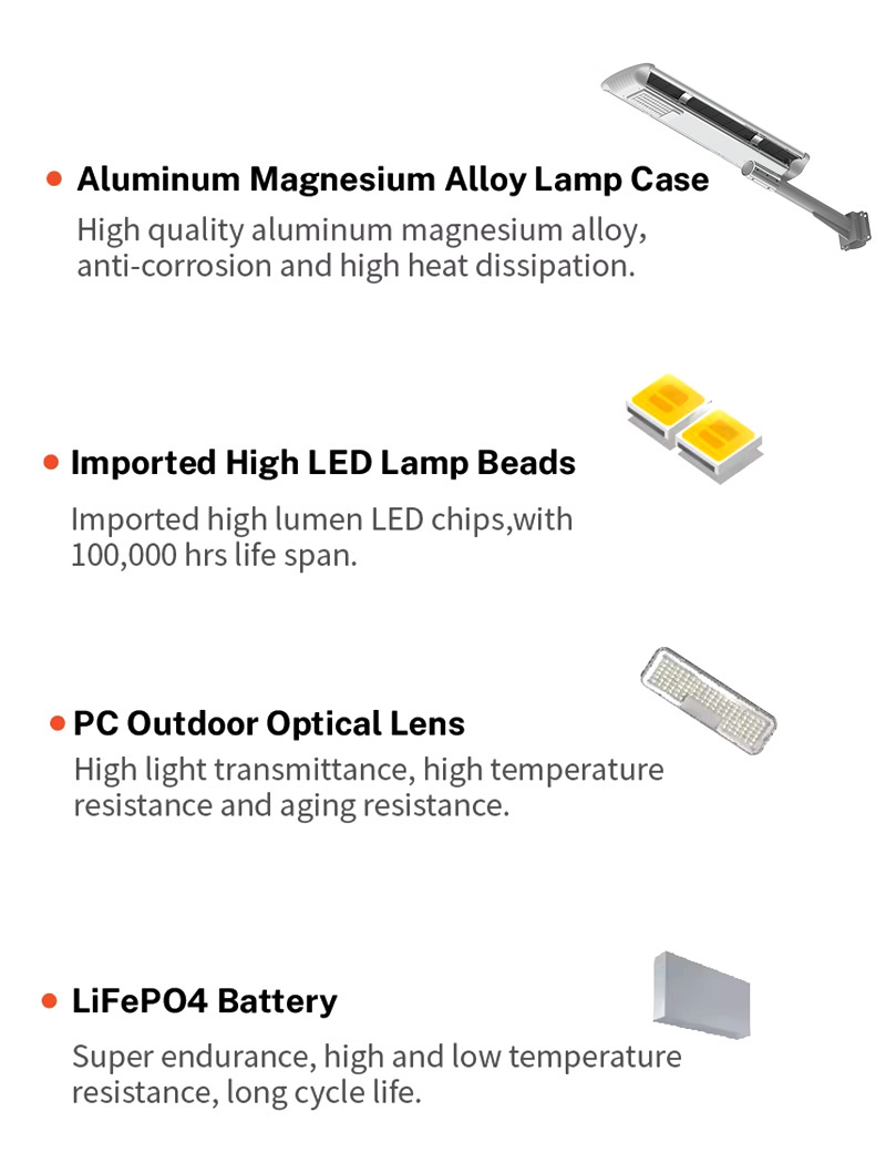 Solar Led Street Light Lamp