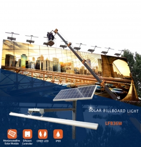 Led solar street light