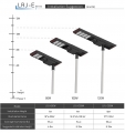 Supplier Auto Sensor Camping Grounds All-Weather Solar Street Light 80W for Smart City