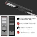 Supplier Auto Sensor Camping Grounds All-Weather Solar Street Light 80W for Smart City