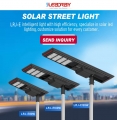 Supplier Auto Sensor Camping Grounds All-Weather Solar Street Light 80W for Smart City