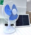 OEM ODM save energy solar fan rechargeable 12000mAh lithium battery 3 speed 15w solar panel dc fan