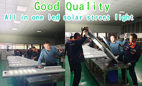 Leadray good Quality all in one led solar street light 40w 60w 80w Solar induction street light led with solar panel